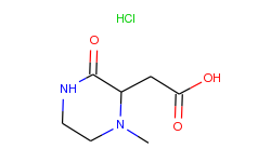 (1-methyl-3-oxo-piperazin-2-yl)-acetic acid hydrochloride