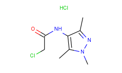 2-chloro-n-(1,3,5-trimethyl-1h-pyrazol-4-yl)-acetamide hydrochloride