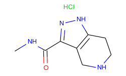 n-methyl-4,5,6,7-tetrahydro-1h-pyrazolo[4,3-c]-pyridine-3-carboxamide hydrochloride