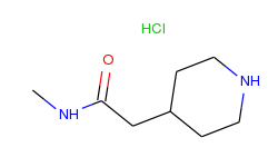 n-methyl-2-piperidin-4-ylacetamide hydrochloride