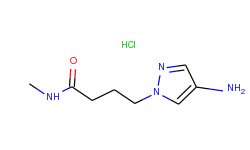 4-(4-amino-pyrazol-1-yl)-n-methyl-butyramide hydrochloride