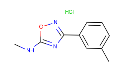 [3-(3-methylphenyl)-1,2,4-oxadiazol-5-yl]-methylamine hydrochloride
