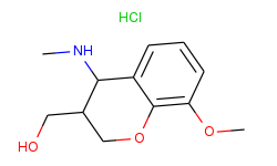 [8-methoxy-4-(methylamino)-3,4-dihydro-2h-chromen-3-yl]methanol hydrochloride