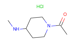 1-(4-(methylamino)piperidin-1-yl)ethanone hydrochloride