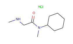 n-cyclohexyl-n-methyl-2-(methylamino)acetamide hydrochloride