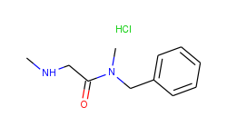 n-benzyl-n-methyl-2-(methylamino)acetamide hydrochloride