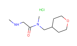n-methyl-2-(methylamino)-n-(tetrahydro-2h-pyran-4-ylmethyl)acetamide hydrochloride