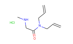 n,n-diallyl-2-(methylamino)acetamide hydrochloride
