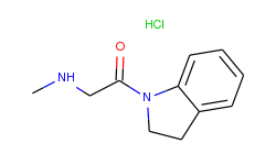 1-(2,3-dihydro-1h-indol-1-yl)-2-(methylamino)-1-ethanone hydrochloride