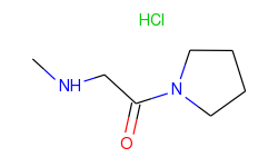 2-(methylamino)-1-(1-pyrrolidinyl)-1-ethanone hydrochloride