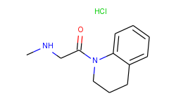 1-[3,4-dihydro-1(2h)-quinolinyl]-2-(methylamino)-1-ethanone hydrochloride