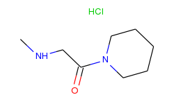2-(methylamino)-1-(1-piperidinyl)-1-ethanone hydrochloride