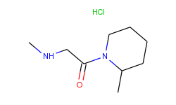 2-(methylamino)-1-(2-methyl-1-piperidinyl)-1-ethanone hydrochloride