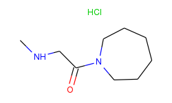 1-(1-azepanyl)-2-(methylamino)-1-ethanone hydrochloride