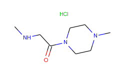 2-(methylamino)-1-(4-methyl-1-piperazinyl)-1-ethanone hydrochloride