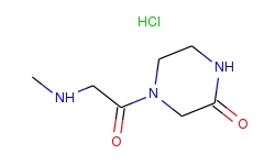 4-[2-(methylamino)acetyl]-2-piperazinone hydrochloride