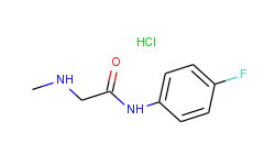 n-(4-fluorophenyl)-2-(methylamino)acetamide hydrochloride
