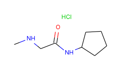 n-cyclopentyl-2-(methylamino)acetamide hydrochloride
