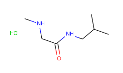 n-isobutyl-2-(methylamino)acetamide hydrochloride