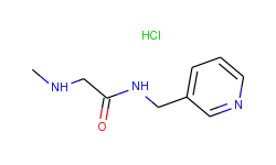 2-(methylamino)-n-(3-pyridinylmethyl)acetamide hydrochloride