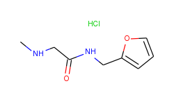 n-(2-furylmethyl)-2-(methylamino)acetamide hydrochloride