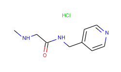 2-(methylamino)-n-(4-pyridinylmethyl)acetamide hydrochloride