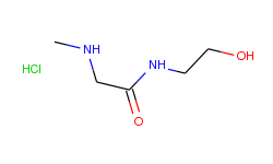 n-(2-hydroxyethyl)-2-(methylamino)acetamide hydrochloride