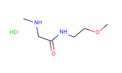 n-(2-methoxyethyl)-2-(methylamino)acetamide hydrochloride