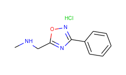 methyl-(3-phenyl-[1,2,4]oxadiazol-5-ylmethyl)-amine hydrochloride