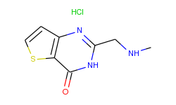 2-methylaminomethyl-3h-thieno[3,2-d]pyrimidin-4-one hydrochloride