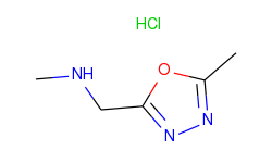 n-methyl-n-[(5-methyl-1,3,4-oxadiazol-2-yl)methyl] amine hydrochloride
