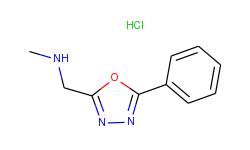 methyl-(5-phenyl-[1,3,4]oxadiazol-2-ylmethyl)-amine hydrochloride