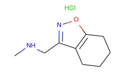 n-methyl-1-(4,5,6,7-tetrahydro-1,2-benzisoxazol-3-yl)methanamine hydrochloride