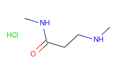 n-methyl-3-(methylamino)propanamide hydrochloride
