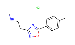 n-methyl-2-[5-(4-methylphenyl)-1,2,4-oxadiazol-3-yl]ethanamine hydrochloride