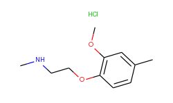 n-[2-(2-methoxy-4-methylphenoxy)ethyl]-n-methylamine hydrochloride