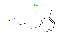 n-methyl-2-(3-methylphenoxy)-1-ethanamine hydrochloride