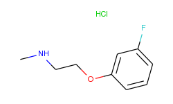 2-(3-fluorophenoxy)-n-methyl-1-ethanamine hydrochloride
