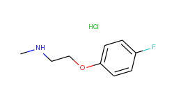 2-(4-fluorophenoxy)-n-methyl-1-ethanamine hydrochloride