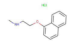 n-methyl-2-(1-naphthyloxy)-1-ethanamine hydrochloride