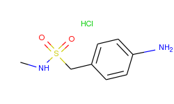 4-amino-n-methyl-alpha-toluenesulfonamide hydrochloride