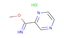 pyrazine-2-carboximidic acid methyl ester hydrochloride