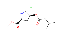 methyl (2s,4s)-4-[(3-methylbutanoyl)oxy]-2-pyrrolidinecarboxylate hydrochloride