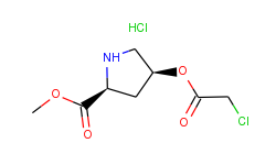 methyl (2s,4s)-4-[(2-chloroacetyl)oxy]-2-pyrrolidinecarboxylate hydrochloride