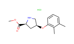 methyl (2s,4s)-4-(2,3-dimethylphenoxy)-2-pyrrolidinecarboxylate hydrochloride