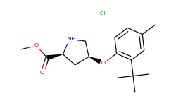 methyl (2s,4s)-4-[2-(tert-butyl)-4-methylphenoxy]-2-pyrrolidinecarboxylate hydrochloride