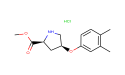 methyl (2s,4s)-4-(3,4-dimethylphenoxy)-2-pyrrolidinecarboxylate hydrochloride