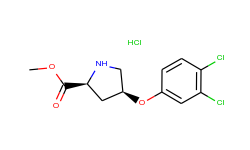 methyl (2s,4s)-4-(3,4-dichlorophenoxy)-2-pyrrolidinecarboxylate hydrochloride