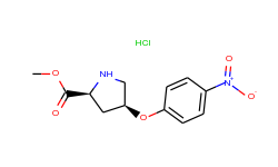 methyl (2s,4s)-4-(4-nitrophenoxy)-2-pyrrolidinecarboxylate hydrochloride