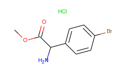 methyl 2-amino-2-(4-bromophenyl)acetate hydrochloride
